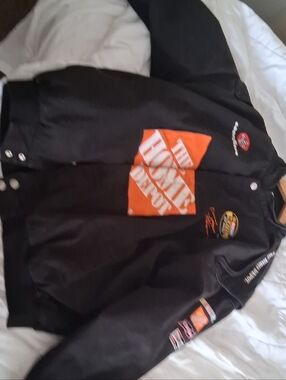 Chase Authentics Tony Stewert Jacket with Orange Home Depot Patch